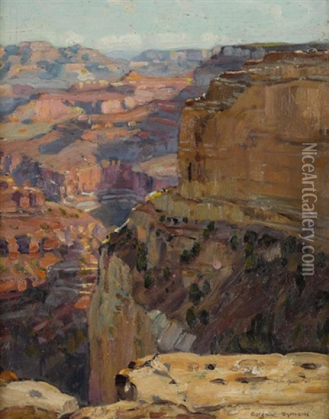 Grand Canyon Oil Painting - George Gardner Symons