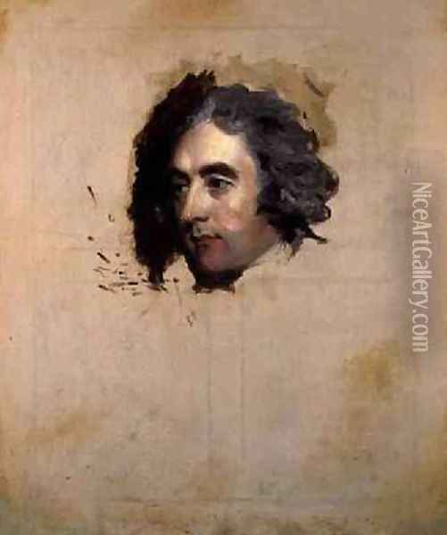 A Portrait of a Man possibly William Eden Oil Painting - Sir Thomas Lawrence