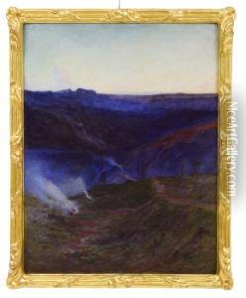 Paisaje Rural Oil Painting - Mariano Barbasan Lagueruela