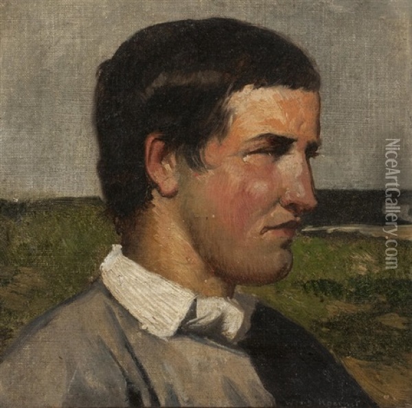 The Golfer, Walter Hagen Oil Painting - William Henry Dethlef Koerner