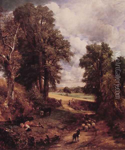 The Cornfield, 1826 Oil Painting - John Constable
