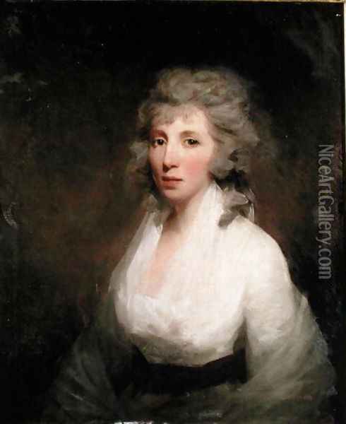Portrait of Mrs James Paterson Oil Painting - Sir Henry Raeburn