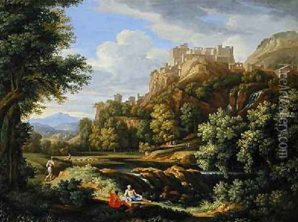 Classical Landscape Oil Painting - Bernard III Lens