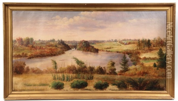 Dover-foxcroft, Maine Oil Painting - Seth W. Steward