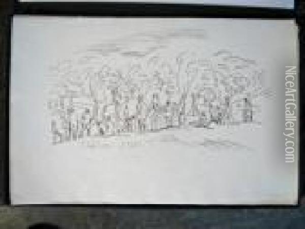 Suite Of Thirty-three Lithographs Oil Painting - Jules Pascin