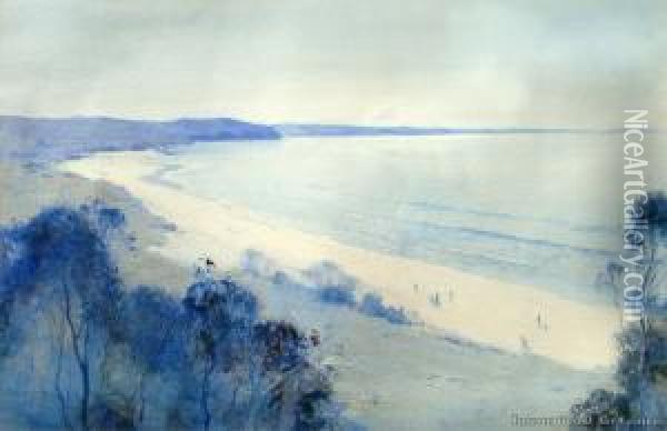 Near Portsea, Victoria Oil Painting - Theodore Penleigh Boyd