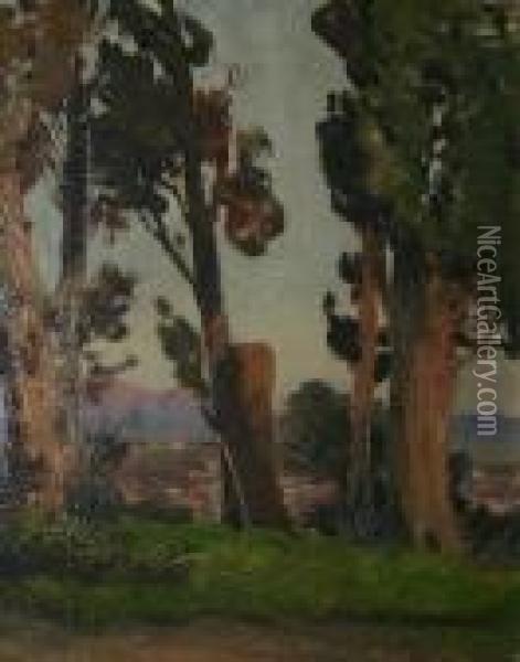 Sudlandische Landschaft Oil Painting - Felix Possart