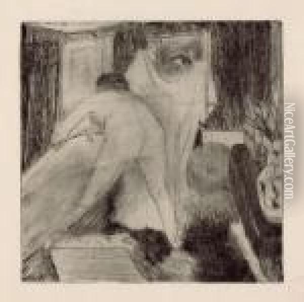 La Sortie Du Bain Oil Painting - Edgar Degas
