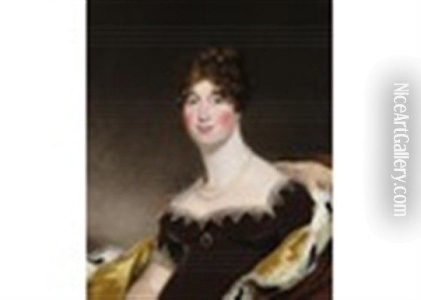 Portrait Of Anna Allnutt (1774-1819) Oil Painting - Thomas Lawrence