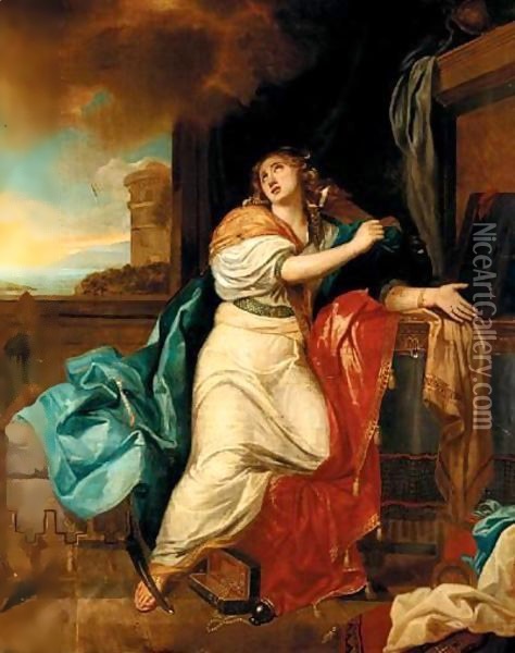 The Penitent Magdalene Oil Painting - Julian Scott