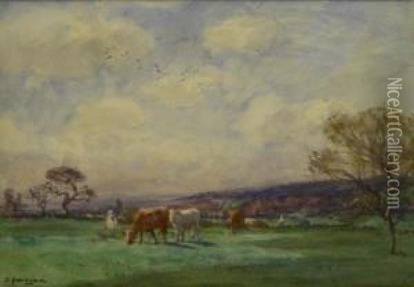 Spring Yorkshire Oil Painting - John Atkinson