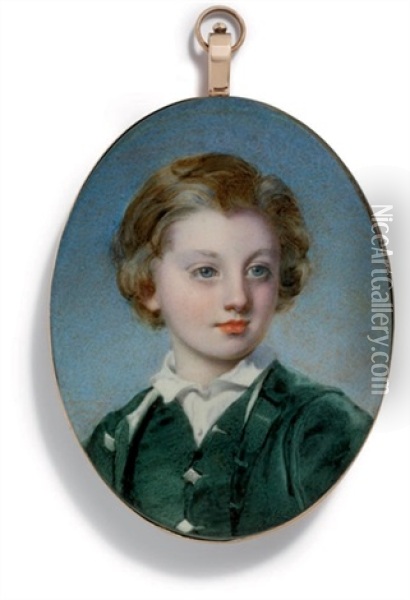 George Montagu, 8th Duke Of Manchester Oil Painting - Annie Dixon