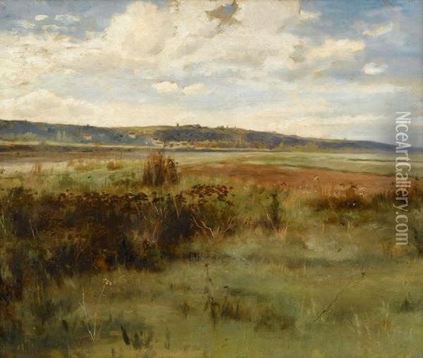 Seine Valley, Villennes Oil Painting - Daniel Ridgway Knight