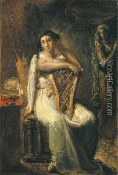 Desdemona Oil Painting - Theodore Chasseriau