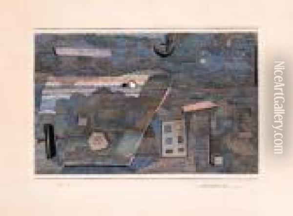 Landschaft Uol Oil Painting - Paul Klee