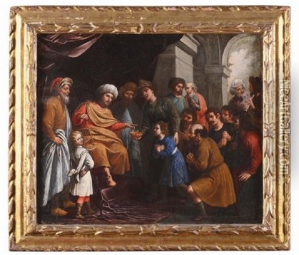 Giuseppe E I Suoi Fratelli Oil Painting - Giovanni Battista Casoni