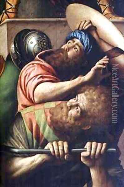 Martyrdom of St Catherine Oil Painting - Gaudenzio Ferrari