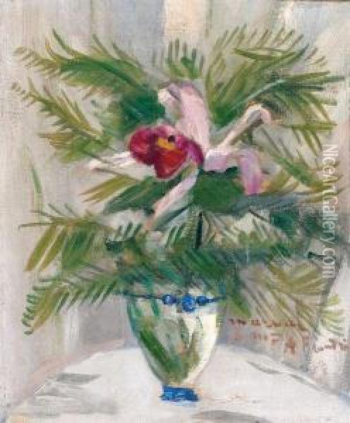 Bouquet De Fleurs Oil Painting - Jacqueline Marval