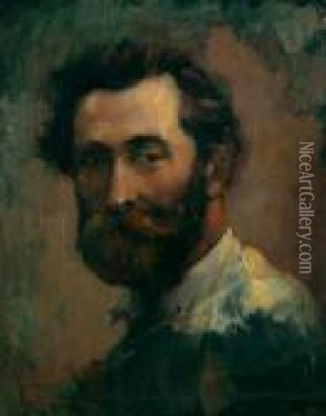 Portrait D'homme Oil Painting - Jean-Baptiste Carpeaux