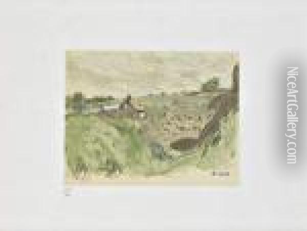 Paysage Provencal Oil Painting - Pierre Bonnard