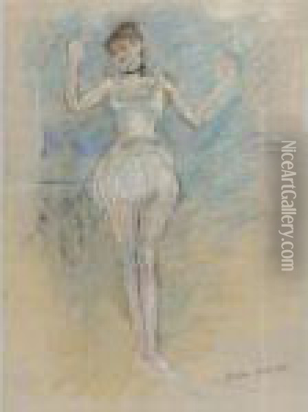 Danseuse De Corde Oil Painting - Berthe Morisot