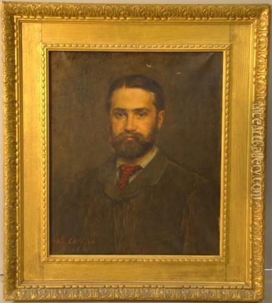 Portrait Of A Gentleman Oil Painting - John Callier