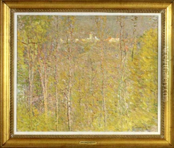 Autumn Oil Painting - John Joseph Enneking