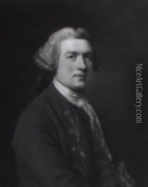 Portrait Of James Napier Oil Painting - Francis Cotes