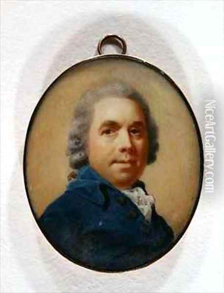 Portrait of a Gentleman Oil Painting - Abraham Daniel