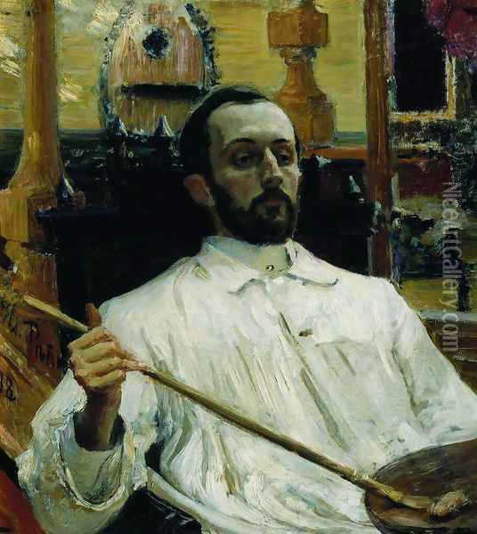 Portrait of painter Dmitri Nikolayevich Kardovsky Oil Painting - Ilya Efimovich Efimovich Repin