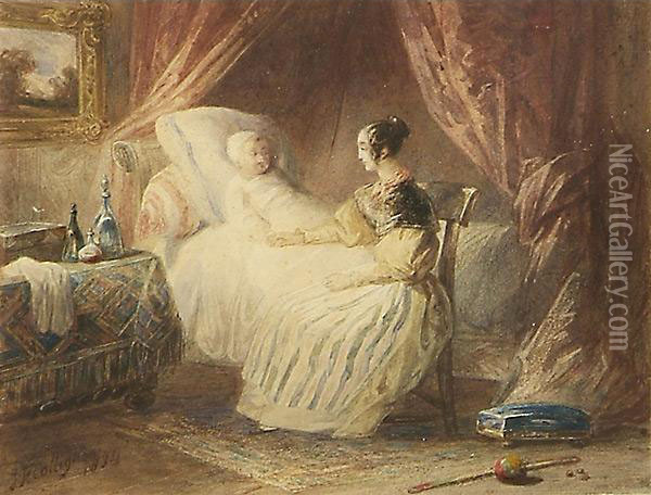 Prima Della Notte Oil Painting - Francois Jules Collignon