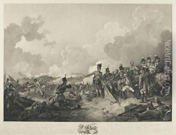 The Battle of Alexandria Oil Painting - Loutherbourg, Philippe de