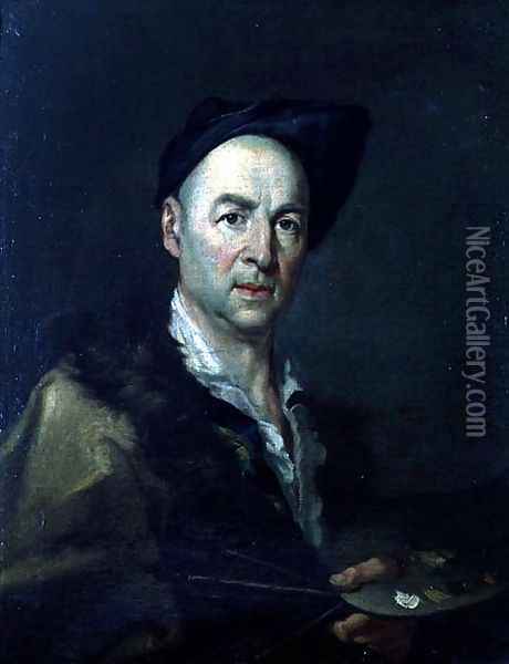 Self Portrait Oil Painting - Giacomo Ceruti (Il Pitocchetto)