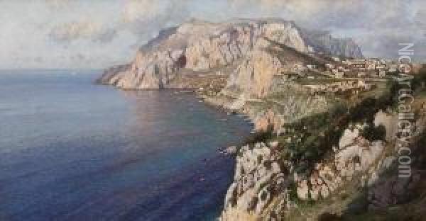 Capri. Oil Painting - Bernard Hay