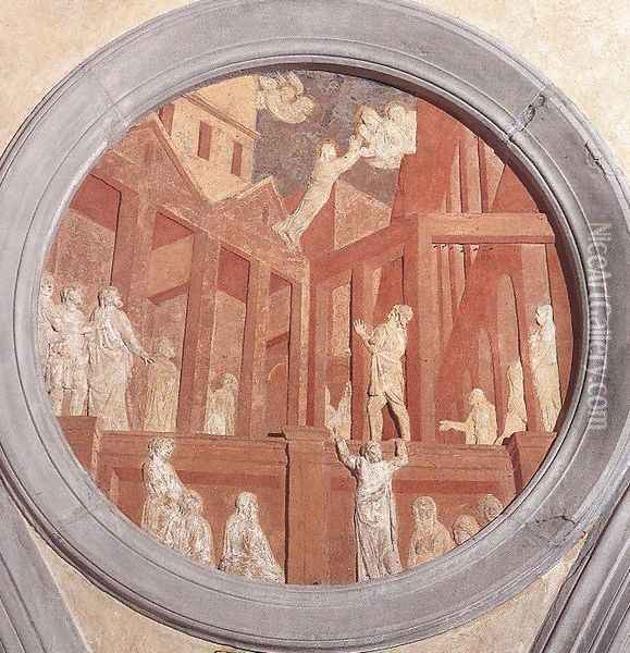 Ascension of St John Oil Painting - Donatello (Donato di Niccolo)