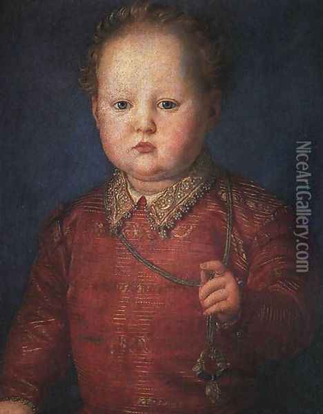Don Garcia de' Medici 1550 Oil Painting - Agnolo Bronzino