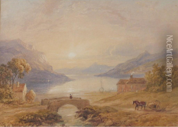 North Wales Oil Painting - Henry G. Gastineau
