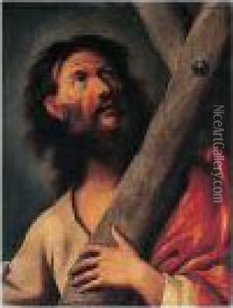 Saint Andrew Oil Painting - Pietro Della Vecchio