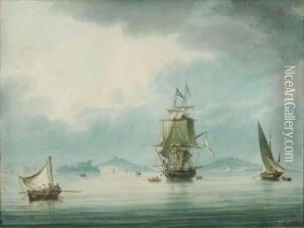 Le Port De Marseille Oil Painting - Joseph Roux