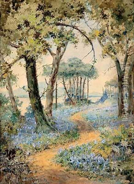 Uferweg Oil Painting - Helen Mary Elizabeth Allingham