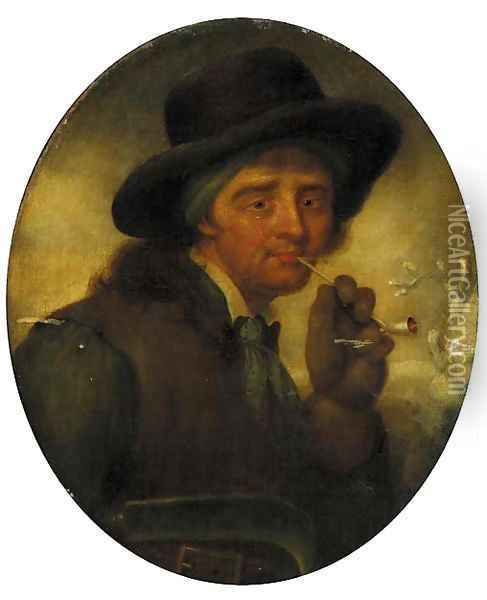 The woodman 2 Oil Painting - Thomas Barker of Bath