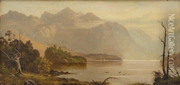 Loch Katrine Oil Painting - Haughton Forrest