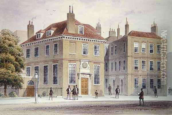 New Inn, 1850 Oil Painting - Thomas Hosmer Shepherd