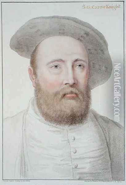Sir George Carew Oil Painting - Hans Holbein the Younger