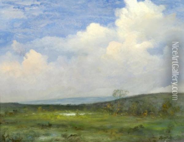 Clouds Over California Oil Painting - Albert Bierstadt