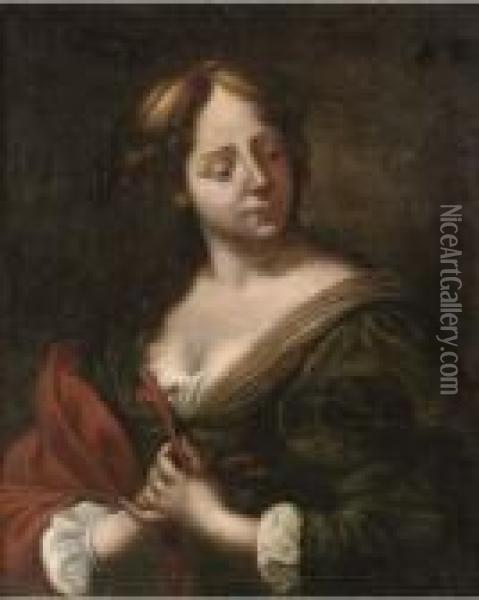 The Penitent Magdalen Oil Painting - Giovanni Martinelli