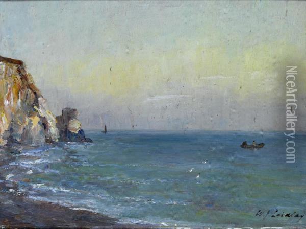 Coastal Scene Oil Painting - William James Laidlay