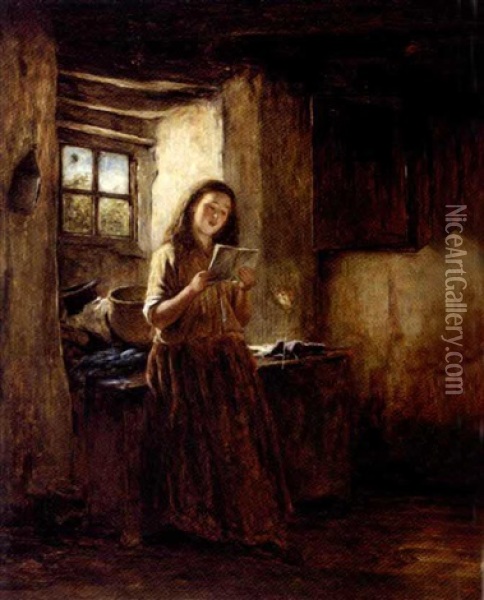 Her Favourite Things Oil Painting - Joseph Henderson