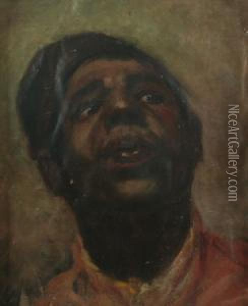 Portrait Eines Jungen Aus Smyrna Oil Painting - Nicholaos Gysis