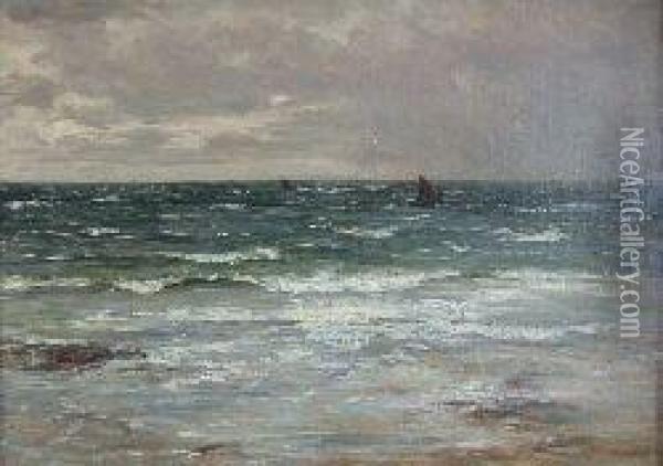 The Far Sea Oil Painting - Joseph Henderson